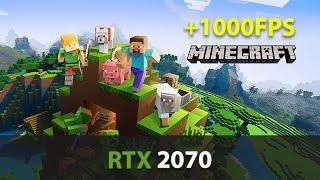 Vanilla Minecraft: RTX 2070 | R7 3700X | Benchmark (1080p60FPS)