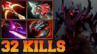 31 Kills Shadow Fiend Dota 2 !! SF Dota 2 Carry Mid Meta Best Pro Gameplay Build Guide 7.37