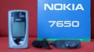 Nokia 7650 unboxing