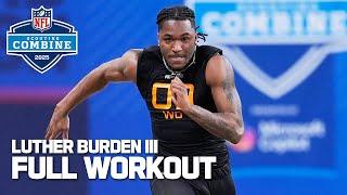 Luther Burden III's 2025 NFL Scouting Combine workout