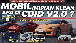 UPDATE BESAR CDID V2.0 Terjadi Dibulan PUASA?! Mobil SPESIAL Makin Banyak - Roblox CDID