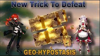 How to Defeat GEO-HYPOSTASIS |GENSHIN IMPACT|