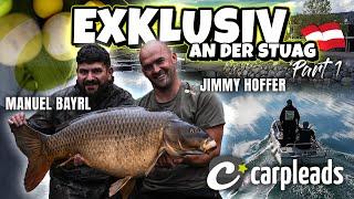 Exklusiv an der STUAG Kiesgrube [Part1] - Manuel Bayrl und Jimmy Hoffer  #carpleads #karpfenangeln