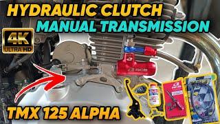 PAANO MAG INSTALL NG HYDRAULIC CLUTCH SA HONDA TMX 125 ALPHA | FULL GUIDE TUTORIAL STEP BY STEP 