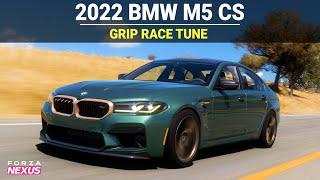 Forza Horizon 5 - 2022 BMW M5 CS, FH5 Grip Race Build, Tune & Gameplay