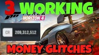 ALL WORKING MONEY GLITCHES ***FORZA HORIZON 4***