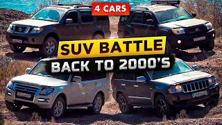 SUV Battle 2022: Înapoi la anii 2000 | Jeep Grand Cherokee, Toyota 4Runner, Nissan Pathfinder, Pajero