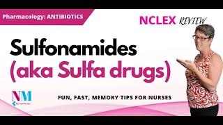 Sulfonamides, Pharmacology for Nurses