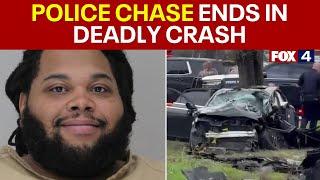 Police chase ends in deadly Dallas wrong-way crash