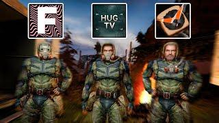 Фладар, Хлебный Хлеб и HugTV против МУТАНТОВ. STALKER X-Ray Multiplayer Extension: Defence