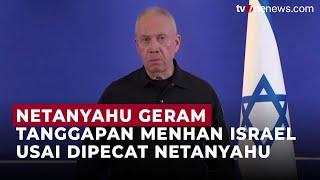 Begini Respons Menhan Israel usai Dipecat oleh Netanyahu | OneNews Update