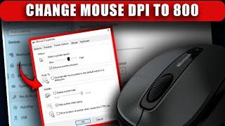 How to Change Mouse DPI to 800 (Tutorial)