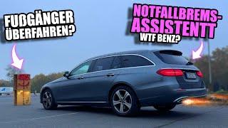 Mercedes Benz-NOTFALLBREMSASSISTENTEN versagt? | Wie geht das!?