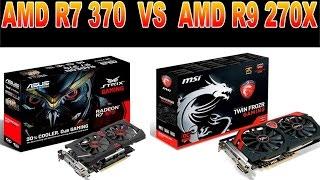 AMD R7 370 vs AMD R9 270X - Full HD (Desempenho em Jogos)