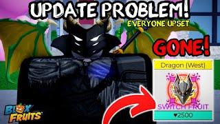 Blox Fruits NEW UPDATE HAS A HUGE PROBLEM! DRAGON IS GONE