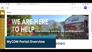 MyCOM Portal Overview