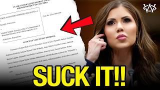 Kristi says SUCK IT as ACLU Retreats!!