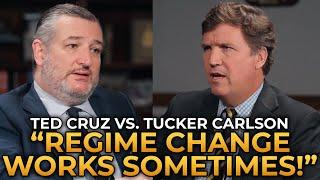 Ted Cruz vs. Tucker Carlson - Does Regime Change Ever Work?