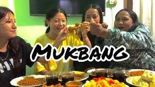 Mukbang with friends|| RG Sisters ||