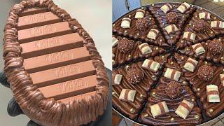 Delicious Chocolate Donut Kinder Oreo Cake Decorating Ideas | So Yummy Nutella Food Compilation