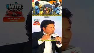 sachin tendulkar  talking about virender sehwag || #shorts #cricket #youtubeshorts