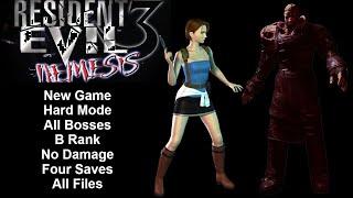 Resident Evil 3: Nemesis - All Bosses/No Damage Walkthrough (Dolphin)