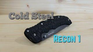 Cold Steel Recon 1 Tanto Pocket Knife Customized & Merch!!!???(Knathan's Knives)