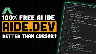 Aide.dev IDE ACTUALLY Better Than Cursor? (Honest Review)