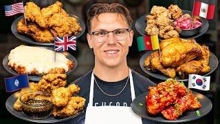 Eating Fried Chicken From Around The World