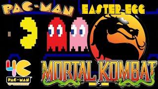 PAC-MAN & Ghosts Easter Eggs in Mortal Kombat (1992) Arcade - Mortal Kombat 30th Anniversary