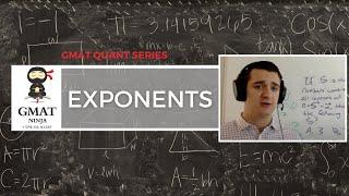 GMAT Ninja Quant Ep 3: Exponents