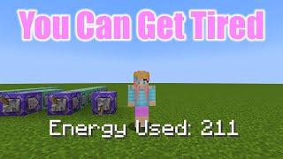 Adding Tiredness In Minecraft With Command Blocks