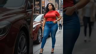 LADY XX BEAUTIFUL ️ My car and my clothes are fashion#shorts   #model #plussize #beauty