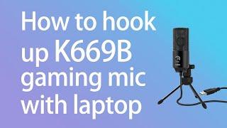 Showcase & Tutorial of FIFINE Gaming USB Microphone K669B