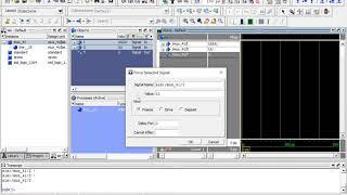 4-1 Mux VHDL Code and Simulation