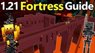 THE Ultimate Minecraft Nether Fortress Guide 1.21 | Find Fortress Easy Hack!