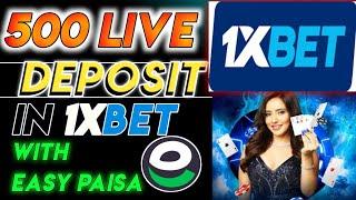 How To Deposit Money In 1xBet Account From Easy Paisa | 1xbet Easy Paisa Deposit