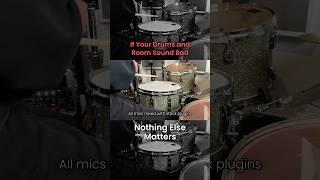 Want a killer drum sound? Link in description. It’s all about what you do BEFORE you hit record