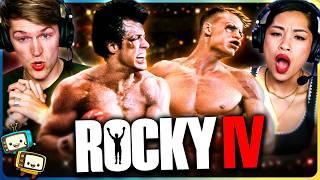 ROCKY IV (1985) Movie Reaction! | First Time Watch | Sylvester Stallone, Talia Shire, Dolph Lundgren