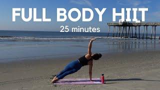 25 Min FULL BODY HIIT Workout - At Home, No Equipment