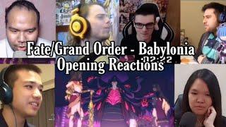 Fate/Grand Order - Absolute Demonic Front: Babylonia Opening Reactions