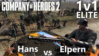 CoH2 1v1 Elite: Hans(Ost) vs Elpern(US)