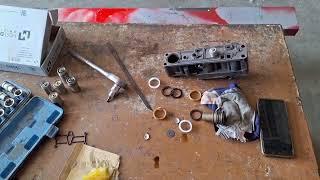 how to assemble of hi in low valve luck of man diesel engine tutorial