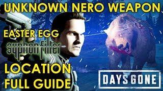 Days Gone UNKNOWN NERO WEAPON (HOW TO UNLOCK AND CRAFT) (EASTER EGG FULL GUIDE)