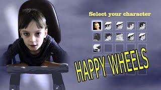 Прохожу свой уровень в Happy Wheels