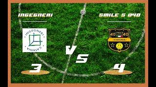 KATANIA CUP OVER 40| INGEGNERI 3-4 SMILE SERVICE  OVER40