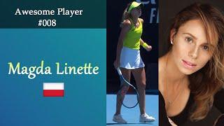 Awesome Player #008 * Magda Linette * Women's Tennis * Compilations Clips