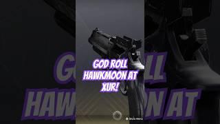 Destiny 2: God Roll HAWKMOON! at Xur this week! #destiny2 #shorts