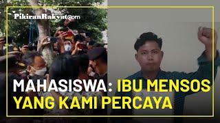 Dua Alasan Terobos Pengamanan Risma di Lombok Timur, Mahasiswa: hanya Ibu Mensos yang Kami Percaya