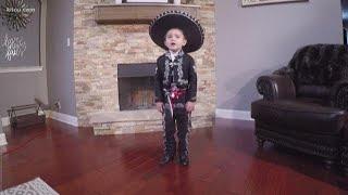 4-year-old boy hopes to become a professional Mariachi singer